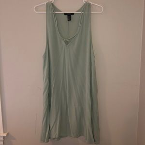 teal forever 21 dress
